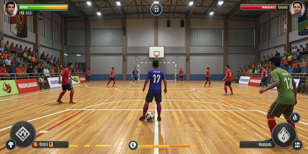 sunda777 - Screenshot dari mode permainan yang penuh aksi.